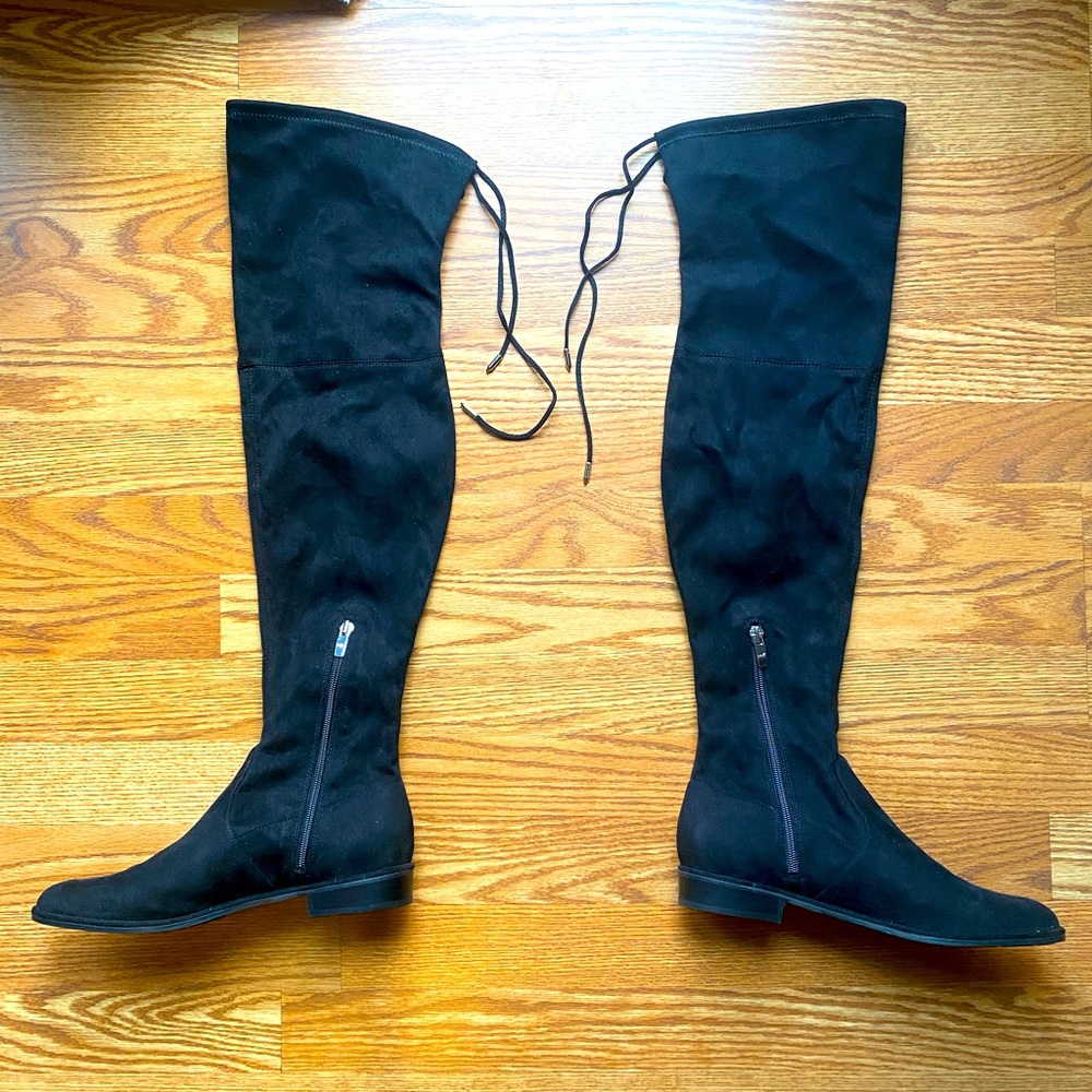 Marc Fisher Tall Black Boots size 8 in women’s